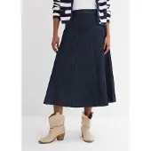 Bonprix Jupe midi en jean