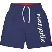 Ocean pacific Shorts de bain 'Buggerru' bleu marine / blanc