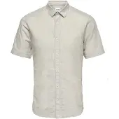 Only & Sons Chemise 'ONSCaiden' beige