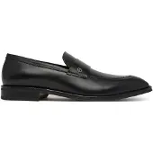 BOSS Mocassins en cuir à monogramme Double B