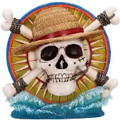 Nemesis Now Lampe Luffy Jolly Roger