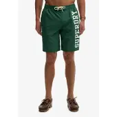 Superdry Logo 19 Swimming Shorts Vert L Homme
