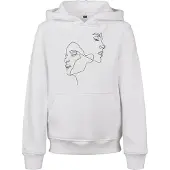 Mister tee Sweat-shirt noir / blanc