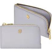 HUGO BOSS Femmes, Portefeuille, Signature Lady Card Holder, Gris