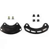 Haibike All MTN Alloy Bashguard Set avec Bashguard Support de plateau à visser