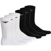 Emporio Armani Chaussettes de sport noir / blanc