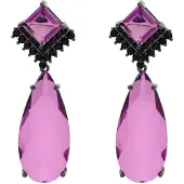 Avant Garde Boucles d'oreilles 'Zarala' bleu violet