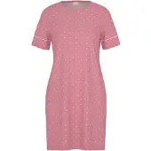 Mey Chemise de nuit 'Crochet Dots' rose
