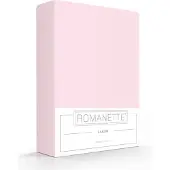 Romanette Drap Romanette Rose (Coton)-150 x 250 cm (1-personne)