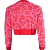 Mymo Cardigan rose clair / rouge