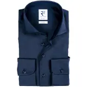 R2 Chemise Laine Bleu Foncé