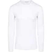 Garage T-Shirt Simple Manches Longues Stretch Blanc