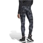 Adidas Pantalon de sport 'Multi Tights' gris foncé / noir / blanc