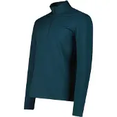 CMP Pull à col roulé demi-zip en polaire