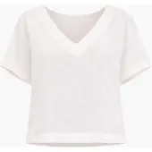 AmourLinen Haut 'Lily' blanc cassé