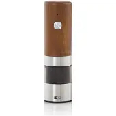 AdHoc Moulin à poivre et à sel électrique i.Mill de la marque , équipé d'un mécanisme de broyage en céramique CeraCut, incluant une batterie lithium, en bois d'acacia, acier inoxydable et acrylique