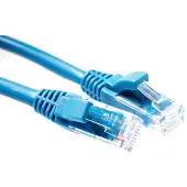 ACT ADVANCED CABLE TECHNOLOGY Câble de raccordement CAT6 U/UTP bleu de 2 mètres au niveau des composants avec connecteurs RJ45