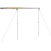 vidaXL Store pour caravane 2x2,5x2,15 m Beige