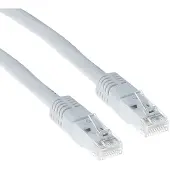 ACT ADVANCED CABLE TECHNOLOGY Blanc 3 mètres de câble patch U/UTP CAT6A avec connecteurs RJ45