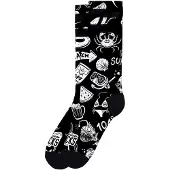 American Socks Chaussettes 'Hella Hot' noir