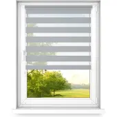Time4blinds , Mini store, sans perçage, 1400x2500, Gris, côté Droite