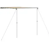 vidaXL Store pour caravane 1,8x2,5x2,15 m Beige