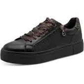 Tamaris Baskets basses chocolat / noir