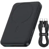 Baseus Powerbank Ultra-Mini Magnétique 22,5W 10000mAh Noir
