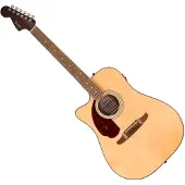Fender California Deluxe Redondo CE Left-Handed Natural