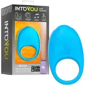 Intoyou Ringo - anneau pénien vibrant intelligent avec application (bleu)