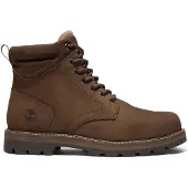 Timberland pour homme. TB0A69UHW071 Bottes en cuir imperméable Britton Road marron (43.5), Plat, Lacets, Casuel