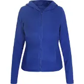 Mymo Veste en polaire bleu cobalt