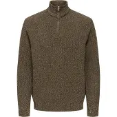Only & Sons Pull-over 'ONSJoin' marron chiné