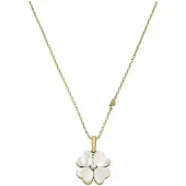 Emporio Armani EGS3347710 Collier, (Acier inoxydable, Laiton)