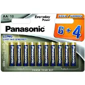 Panasonic Pile Everyday Power LR6EPS/10BW (6+4) (10 pcs, AA)