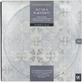 Creative Tops C000278 Pack Of 4 Placemats 4 Units Doré