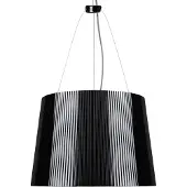 Kartell Gè Suspension Glossy Black|Gold Metallic