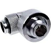 Alphacool 19/13mm Pivot de glace 90° tournant G1/4, Raccord, Argent