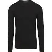 Garage T-Shirt Simple Manches Longues Stretch Noir