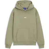 HUGO Sweat-shirt 'Nazardo' menthe / blanc
