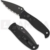 Spyderco Couteau pliant Autonomy 2, noir, spyderedge