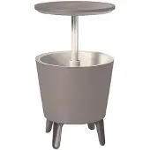 Keter Cool Bar Bar de jardin - Gris foncé 230901