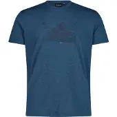 CMP 39t7527 Short Sleeve T-shirt Bleu M Homme