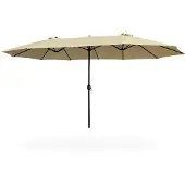 Akord Parasol De Jardin Tilia Beige 245X245X245