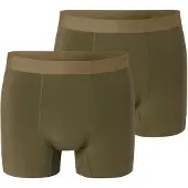 Schiesser Boxers ' Modern Bonded ' kaki / olive