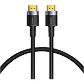 Baseus Cafule 4KHDMI Male To 4KHDMI Male Adapter Cable 3m Black (3 m), Câble vidéo, Noir