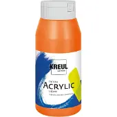 Kreul Solo Goya Triton Peinture acrylique Fluorescent Orange 750 ml 1 pc