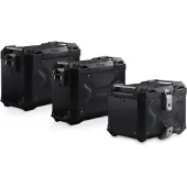 SW-Motech TRAX ADV kit complet de bagages noir avec supports, antivols, sacoches