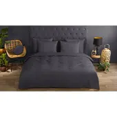 Good Morning Housse de couette Uni 240x200/220 cm Anthracite