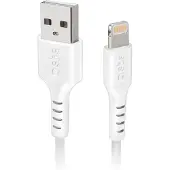 SBS Câble données et recharge USB vers Lightning 1 m Blanc